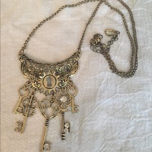 Steampunk Ring Necklace